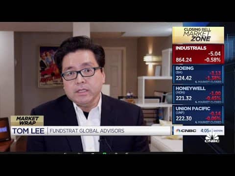 Fundstrat's Tom Lee on the markets and bitcoin