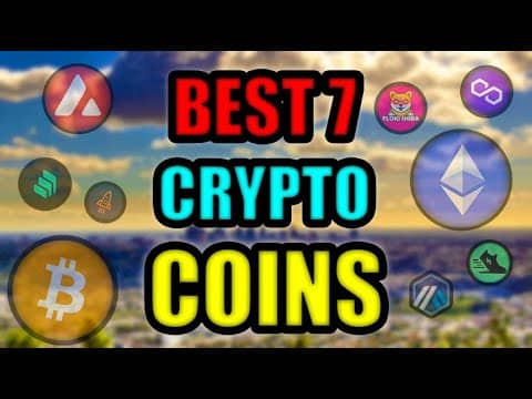 BEST 7 CRYPTO COINS [Solana, Polygon, Ethereum] & BIG BITCOIN NEWS!!!