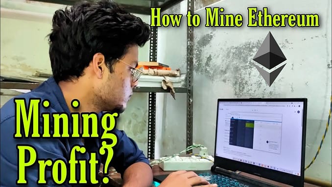 how to Mine Ethereum on laptop How much my