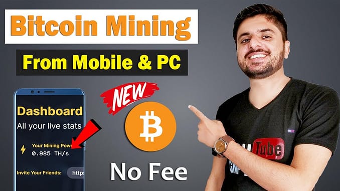 Bitcoin Mining From Mobile or PC Best Cloud Mining