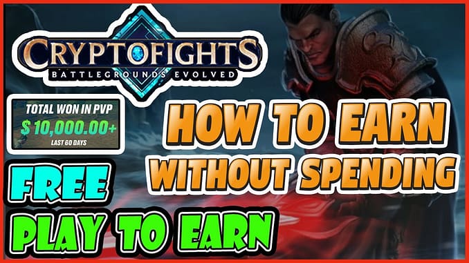FREE PLAY TO EARN CRYPTO CRYPTOFIGHTS BEST NFT GAME