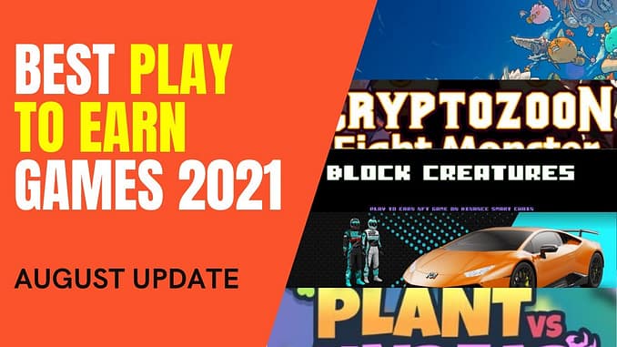 5 HIGHEST EARNING PLAY TO EARN GAMES THIS 2021 Blockchain