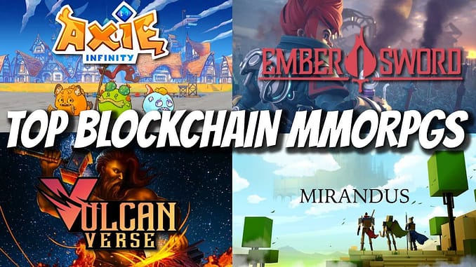 TOP CRYPTO MMORPGS GAMES 2021 BLOCKCHAIN GAMES AXIE INFINITY EMBER