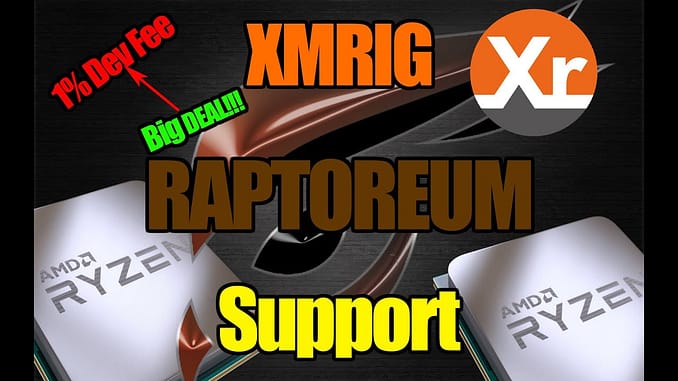 GREAT NEWS For Raptoreum CPU MINING XMRIG 6160