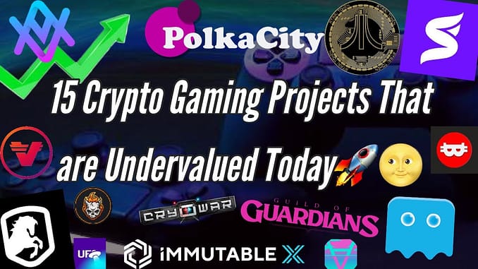 15 Crypto Gaming amp Metaverse Gems that are Still Undervalued