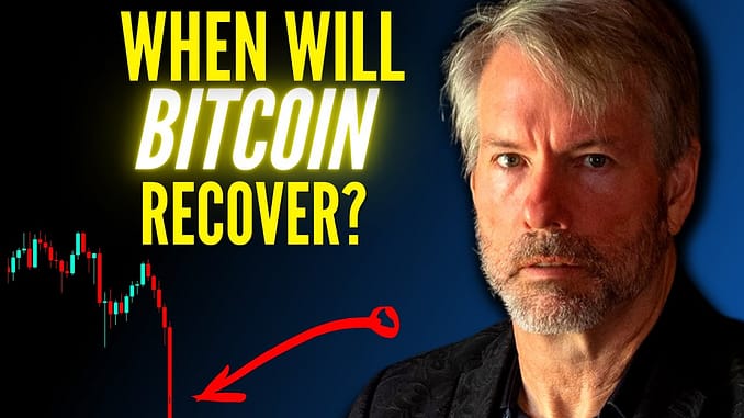 WHEN Will the Bitcoin Price go BACK UP Michael Saylor