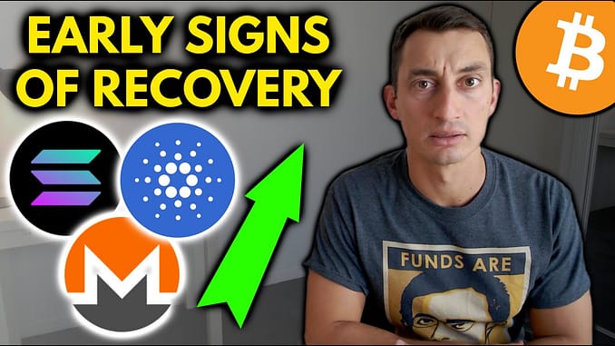 CRYPTO CRASH RECOVERY First Signs of Bitcoin Recovery