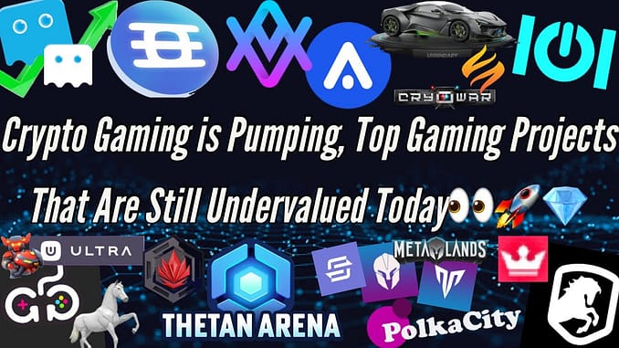 Crypto Gaming Is PUMPING Top Gaming Coins That Are Still