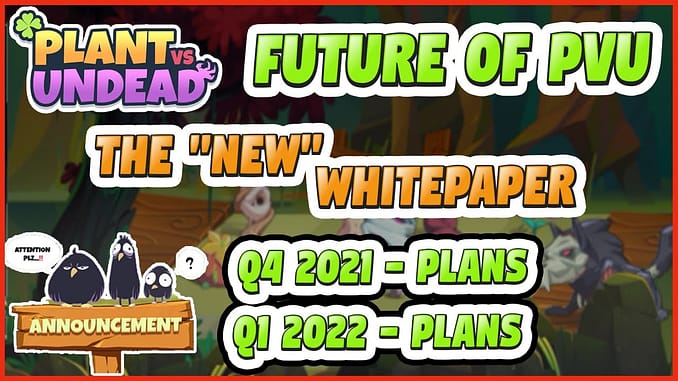 PVU FUTURE UPDATE THE NEW WHITEPAPER BEST NFT GAMES