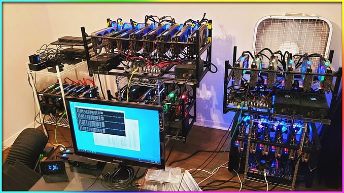 Crypto Mining Farm at Apartment August 2021 Update