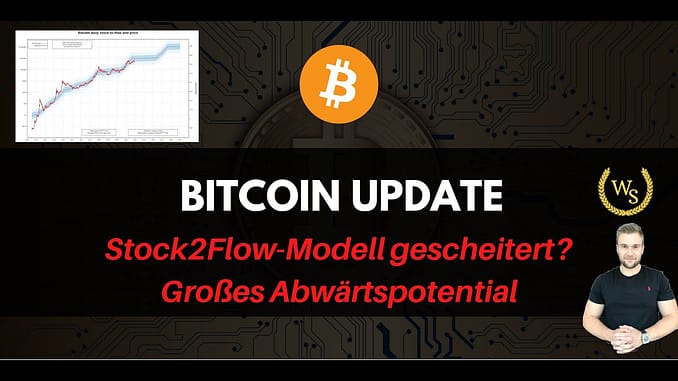 Bitcoin Update Gescheitertes Stock2Flow Modell Weiterhin groses Abwartspotential