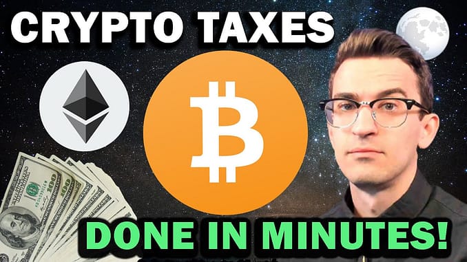 CRYPTO TAXES DONE IN MINUTES!!