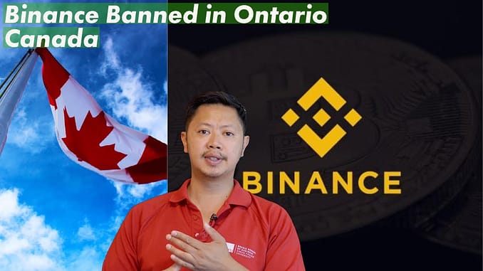 Binance Banned in Ontario Canada - Ideas on Where to move your Crypto
