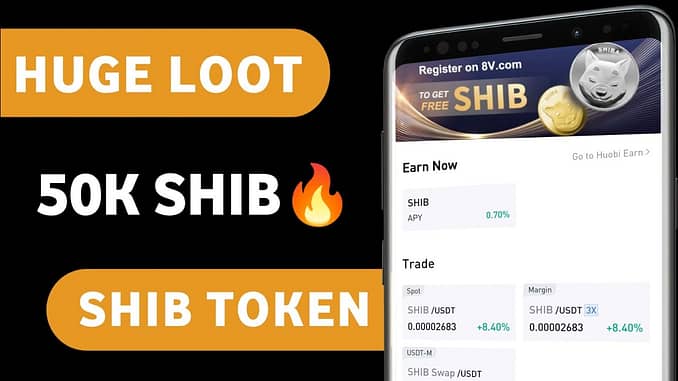 🔥Crypto New Earning App | Signup 50,000 SHIB Token 🤑🤑 ~ Unlimited Trick ~ Airdrops | #crypto