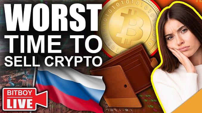 ⚠️EMERGENCY Bitcoin & Crypto DUMP As Russia & Ukraine War Begins (WORST TIME TO SELL)