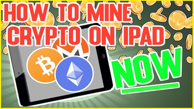 How to Mine crypto on Ios Apple iPhone iPad!  How to Mine Cryptocurrency Easy on Mobile!