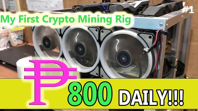 My First Crypto Mining Rig
