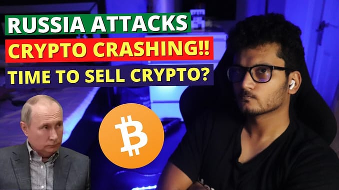 ⚠️ URGENT RUSSIA DECLARES WAR - CRYPTO MARKETS CRASH | Time to Sell ? | Bitcoin Update in Hindi