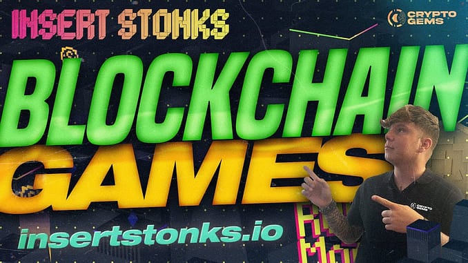 Blockchain Games | Play2Earn Games | Insert Stonks P2E